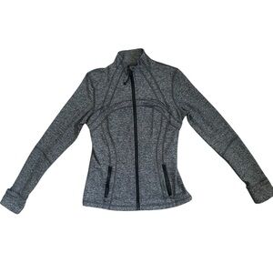Lululemon Define Jacket Heather Black Size 10